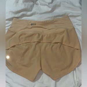 Lululemon Athletica Beige Athletic Shorts